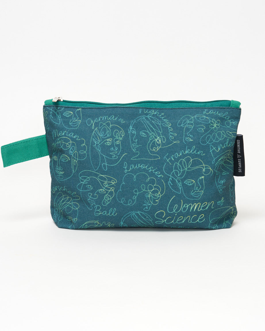 Pencil Case 'monsters' Blue name 