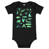 Retro Insects Baby Bodysuit