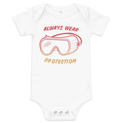 Always Wear Protection Baby Bodysuit