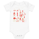 Retro Lab Baby Bodysuit