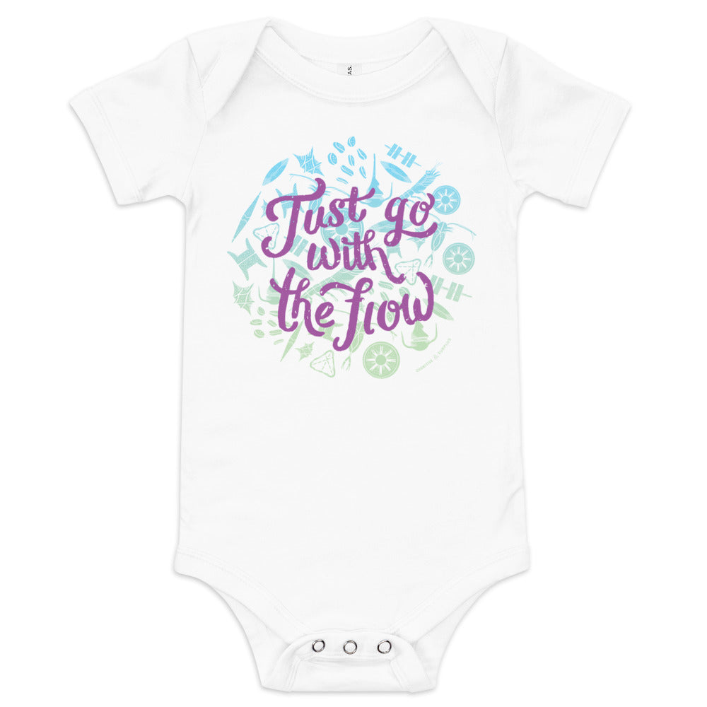 Plankton: Just Go With the Flow Baby Bodysuit