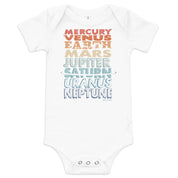 The Planets Baby Bodysuit
