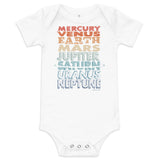 The Planets Baby Bodysuit