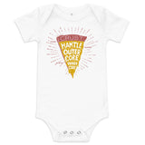 Slice of Earth Pizza Baby Bodysuit