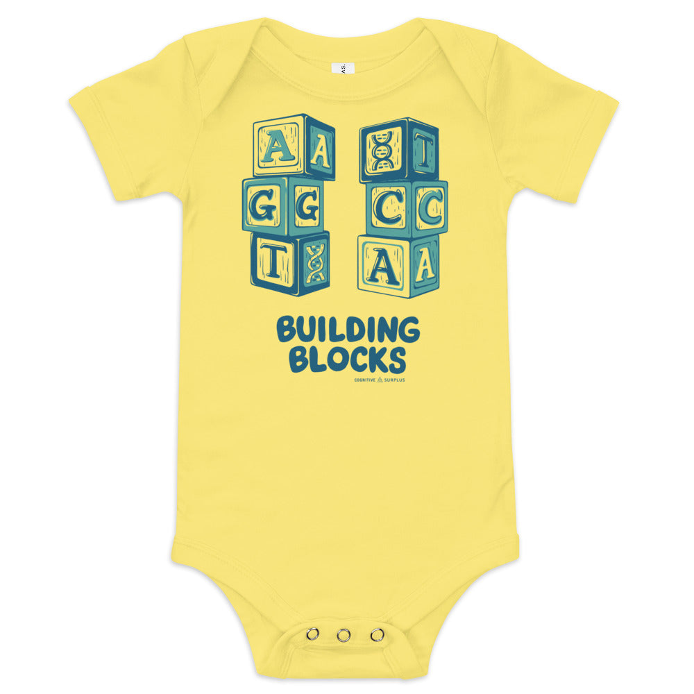 Building Blocks Baby Bodysuit