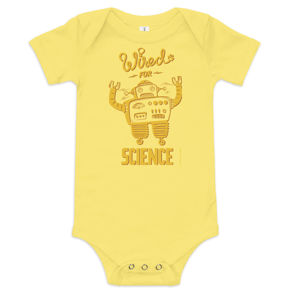 Wired for Science Baby Bodysuit