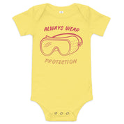 Always Wear Protection Baby Bodysuit