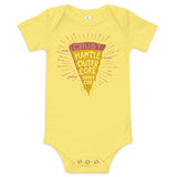 Slice of Earth Pizza Baby Bodysuit