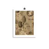 Archaeology Poster Art Print