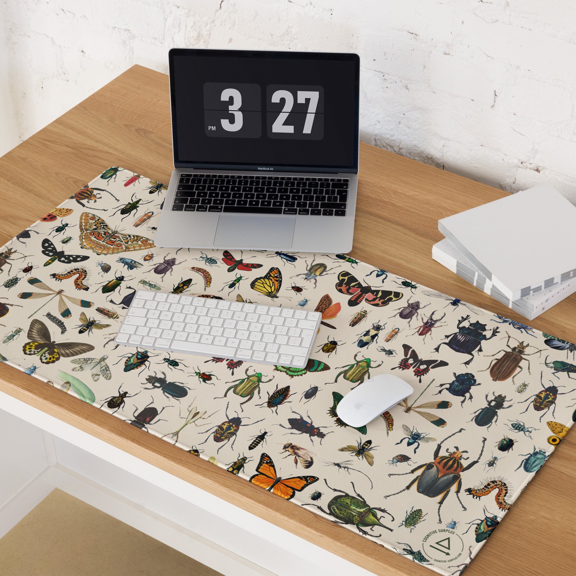 Butterflies & Beetles Gaming Mouse Pad
