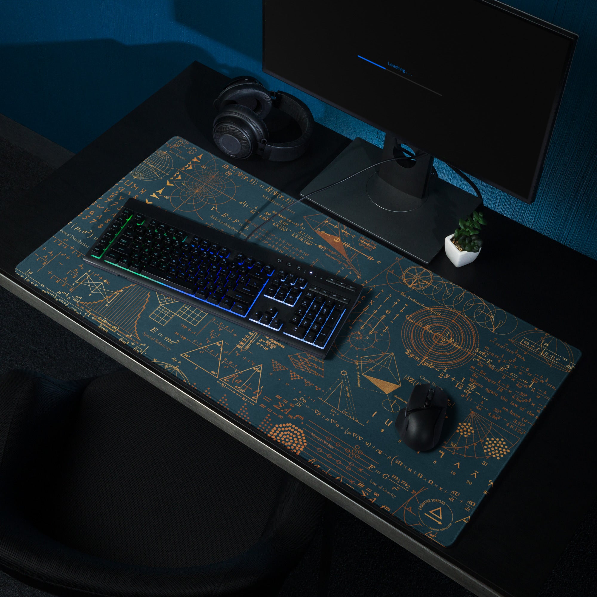 Equations That Changed the World Gaming Mouse Pad