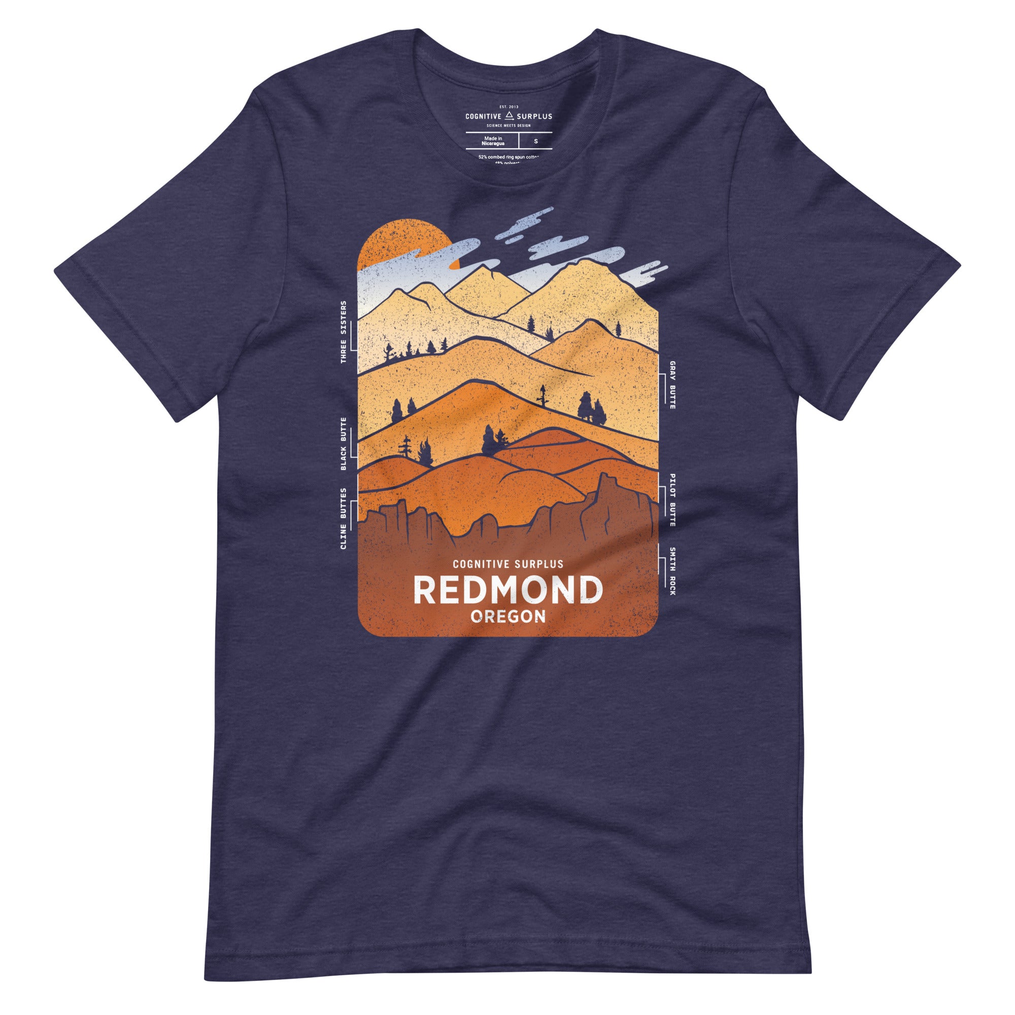 Cogntive Surplus Redmond Geology Graphic Tee