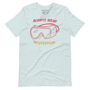 Always Wear Protection - Lab Goggles Graphic Tee