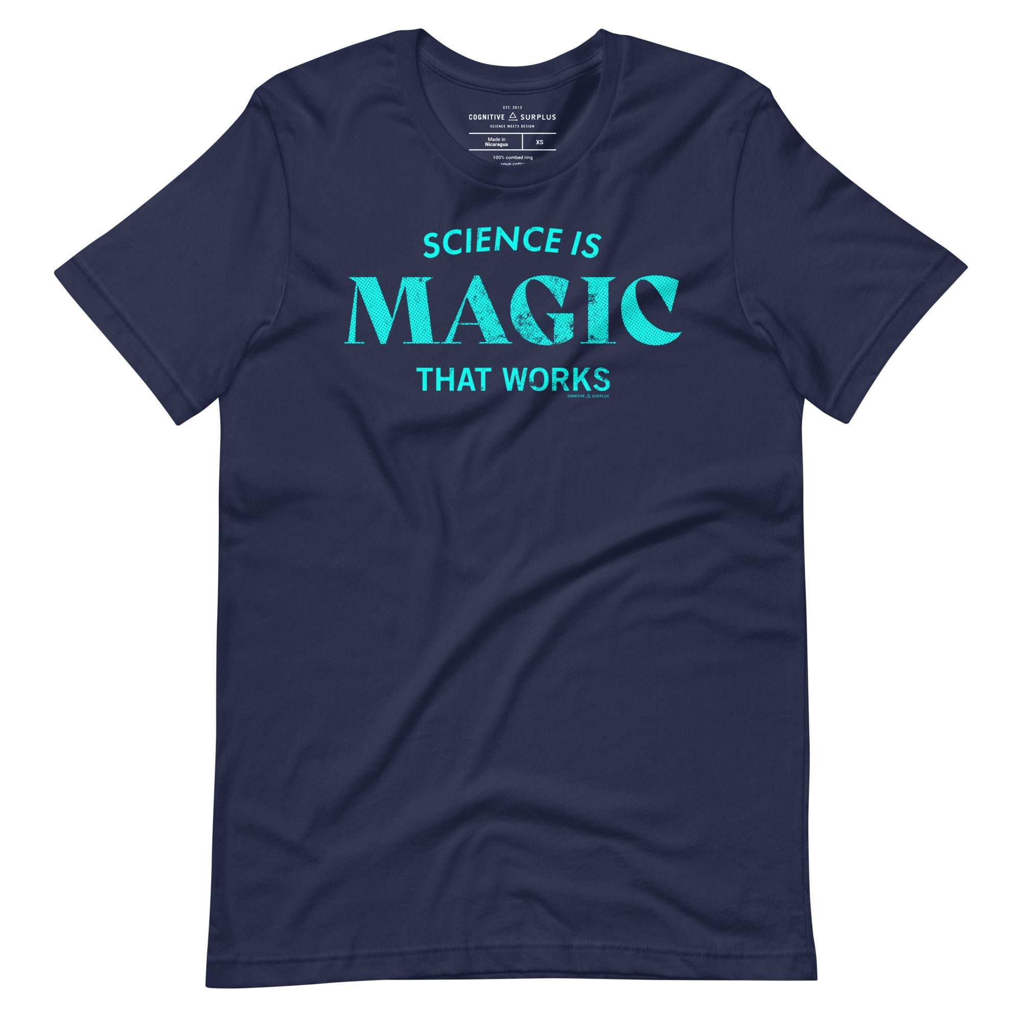 Science is Magic That Works Typography Graphic Tee