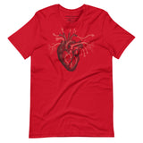 Heart Blood Flow Graphic Tee Women's Medium