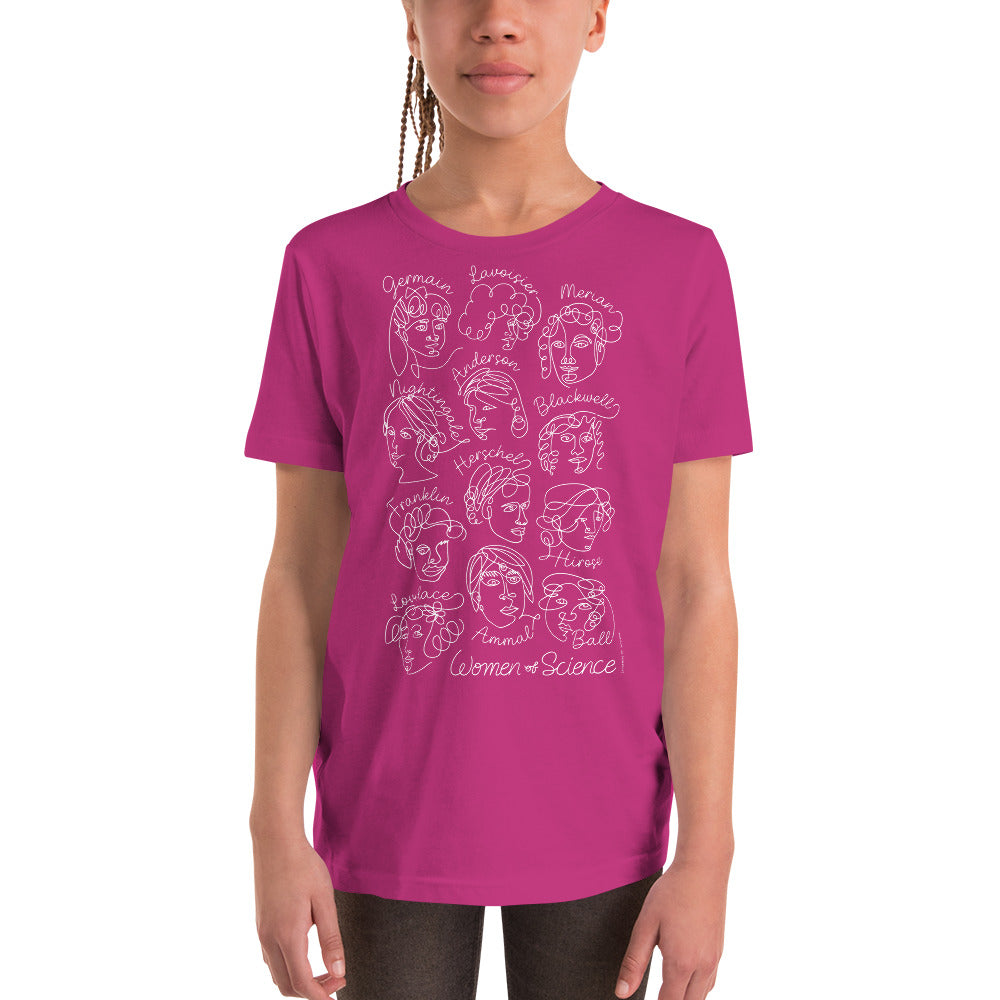 Women of Science Youth Graphic Tee
