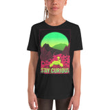 Stay Curious - Vaporwave Youth Graphic Tee