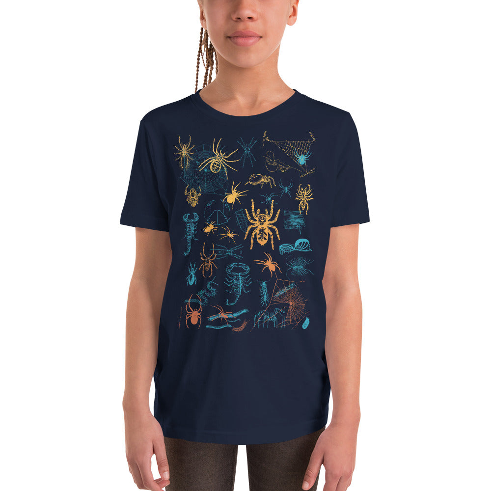 Vintage Spiders Youth Graphic Tee