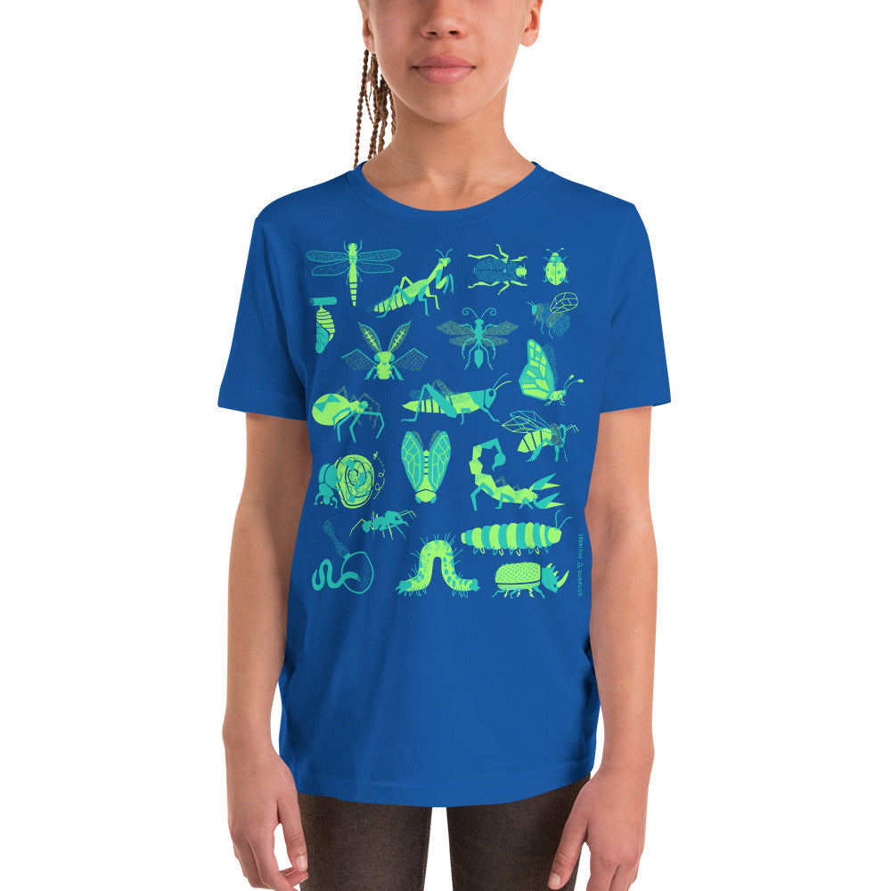 Retro Insects Youth Graphic Tee