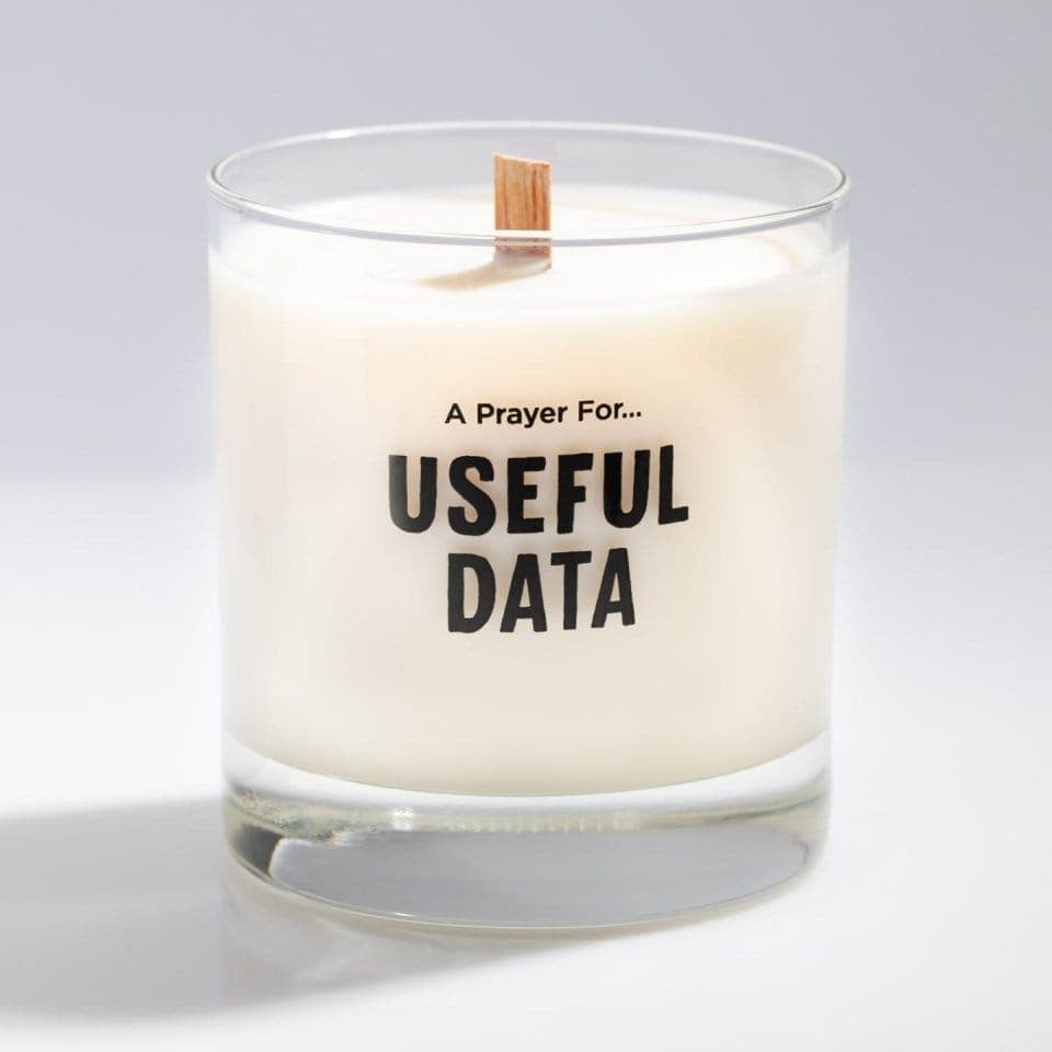 A Prayer For Useful Data Cocktail Candle Cognitive Surplus