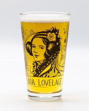 Ada Lovelace Pint Glass Cognitive Surplus