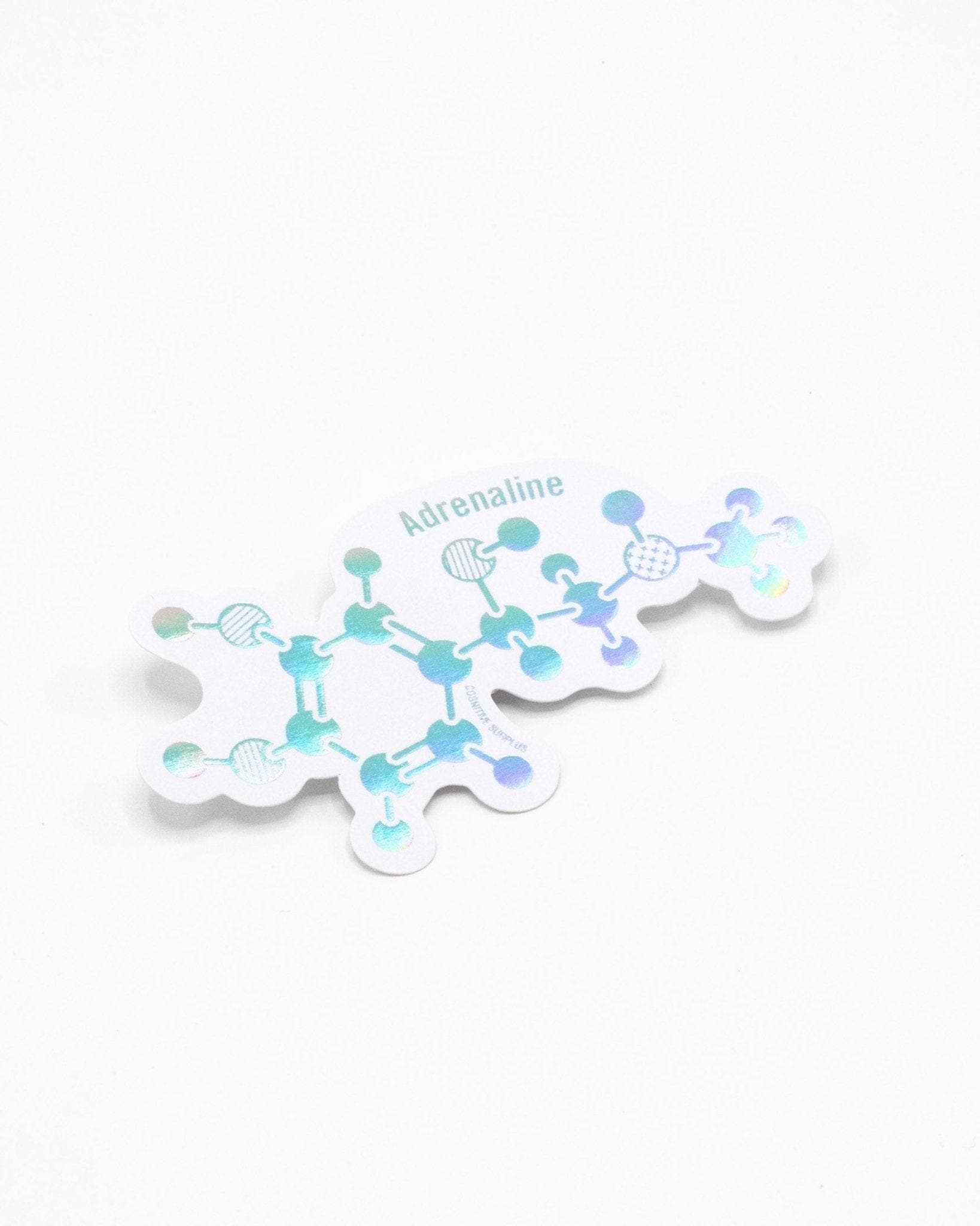 Adrenaline Fight or Flight Molecule Sticker – Cognitive Surplus