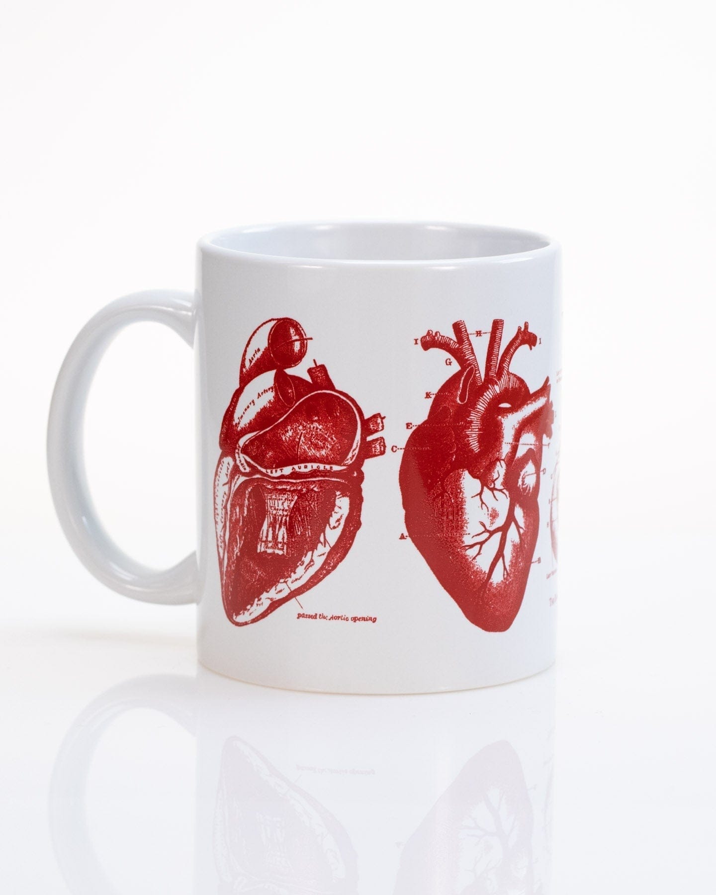 Anatomical Heart 11 oz Ceramic Mug Cognitive Surplus