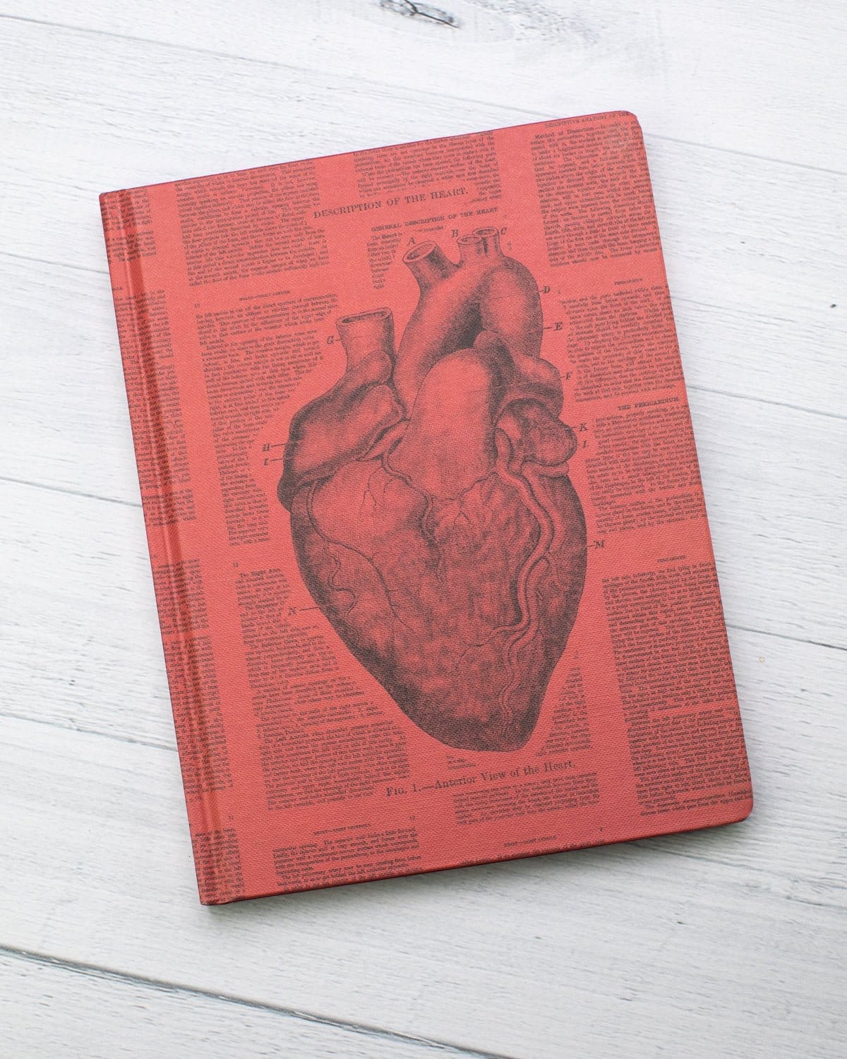 Anatomical Heart Hardcover - Dot Grid Cognitive Surplus