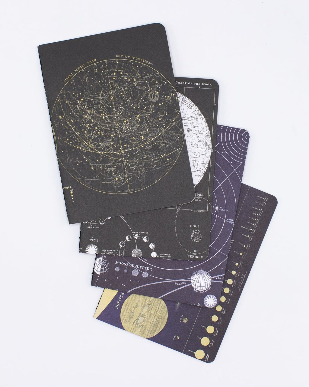 Astronomy Pocket Notebooks Set of 4 | Space Notebooks – Cognitive Surplus