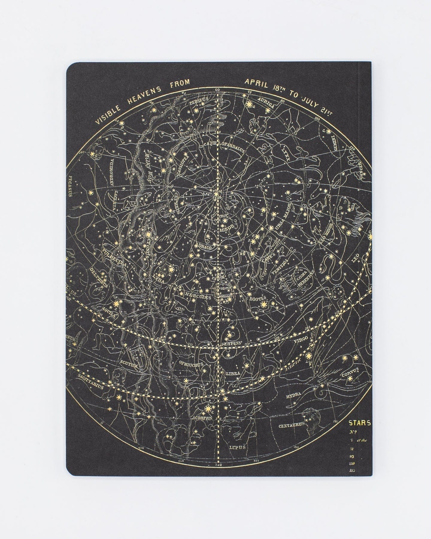 Astronomy Star Chart Softcover - Dot Grid Cognitive Surplus
