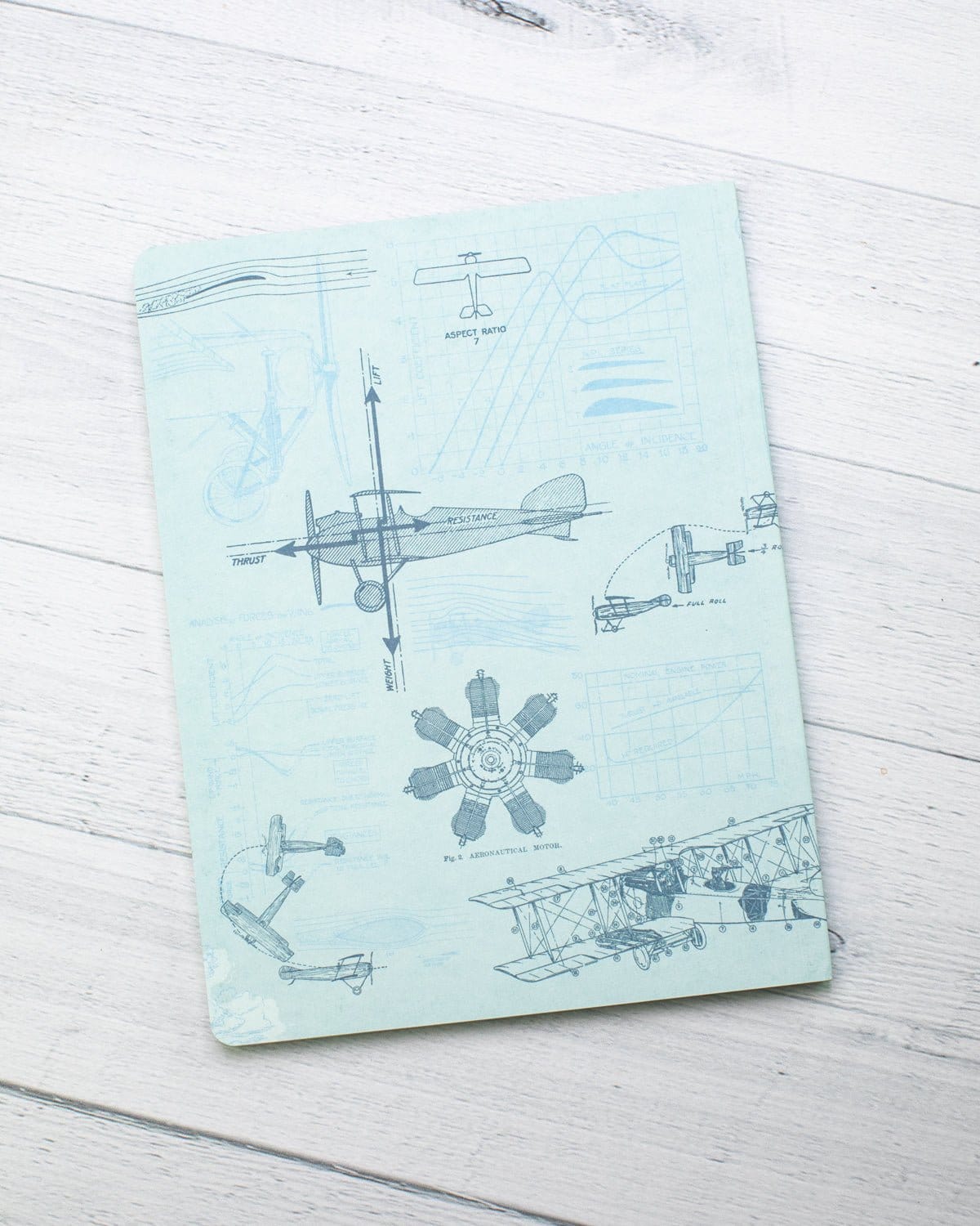 Aviation Early Flight Softcover - Dot Grid Cognitive Surplus