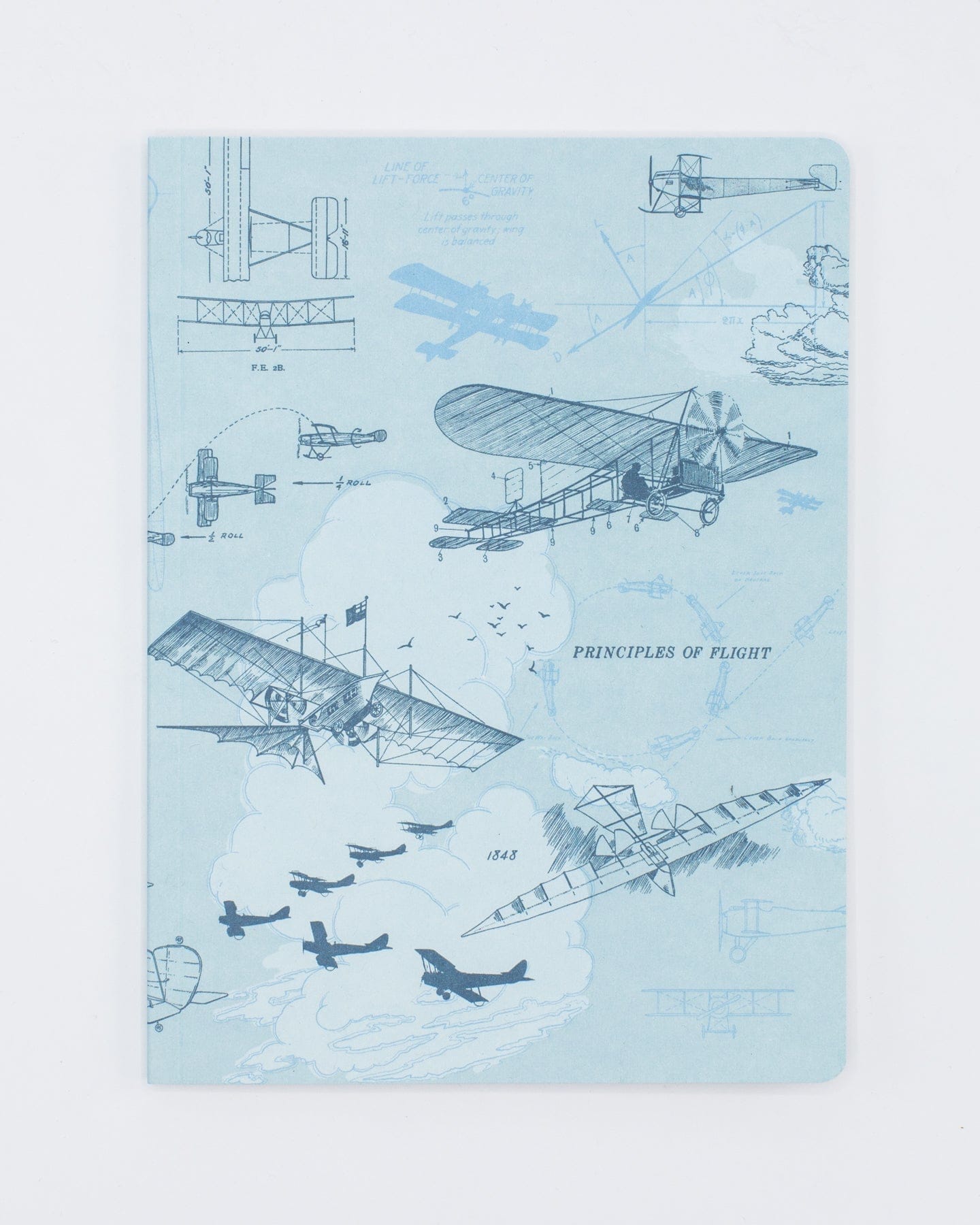 Aviation Early Flight Softcover - Dot Grid Cognitive Surplus