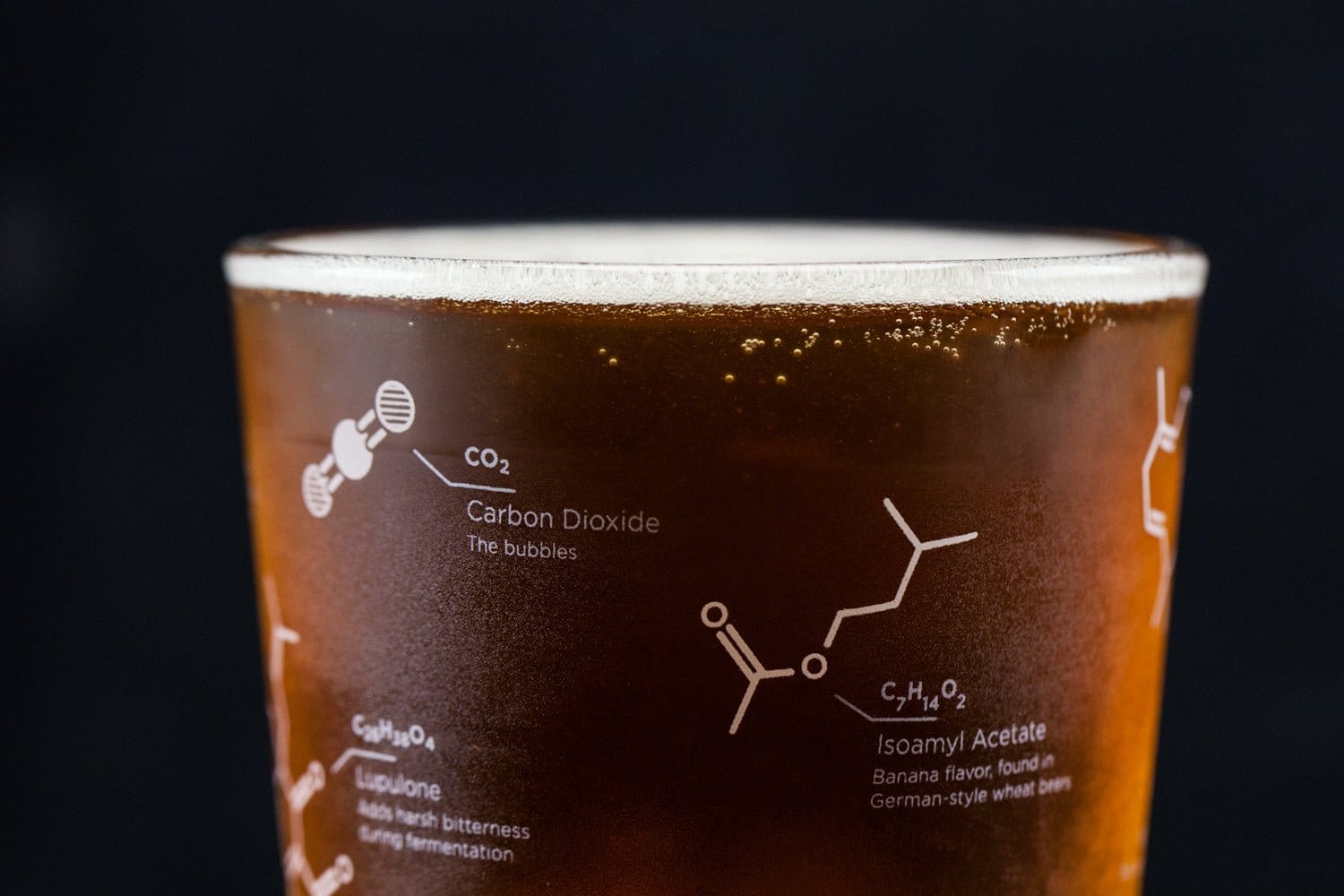Cognitive Surplus Beer Chemistry Pint Glass