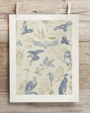 Birds of Prey Museum Print Cognitive Surplus