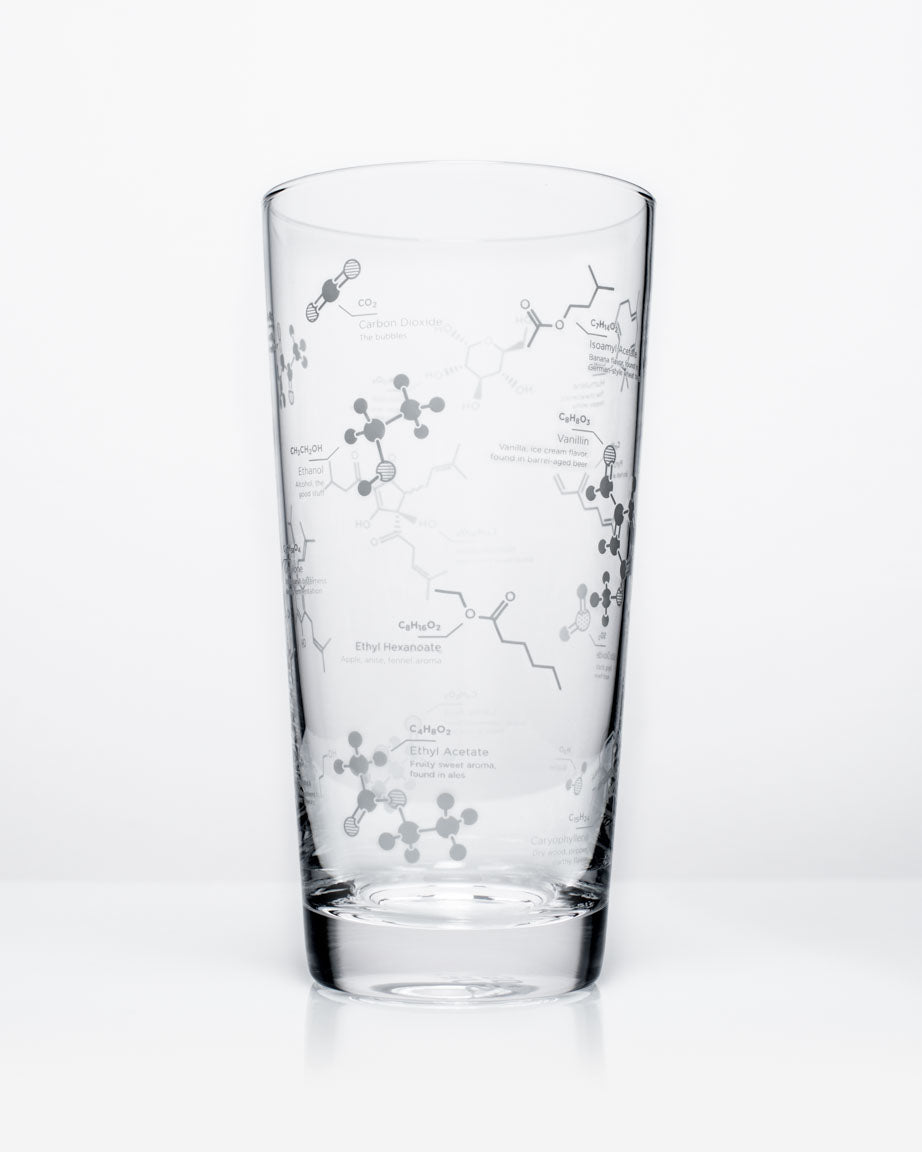 Chemistry of Beer Glass (12 oz)