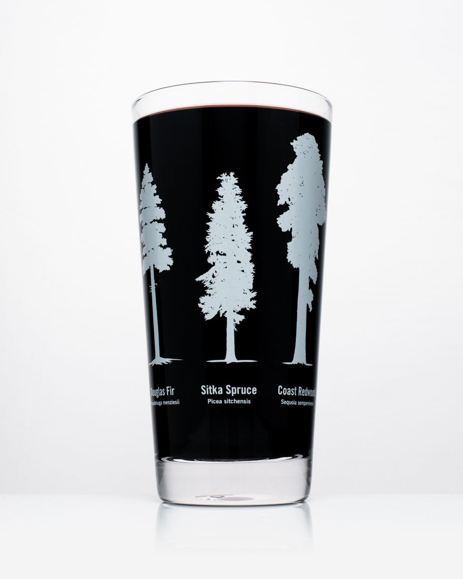 Cognitive Surplus Forest Giants Beer Glass (12 oz).