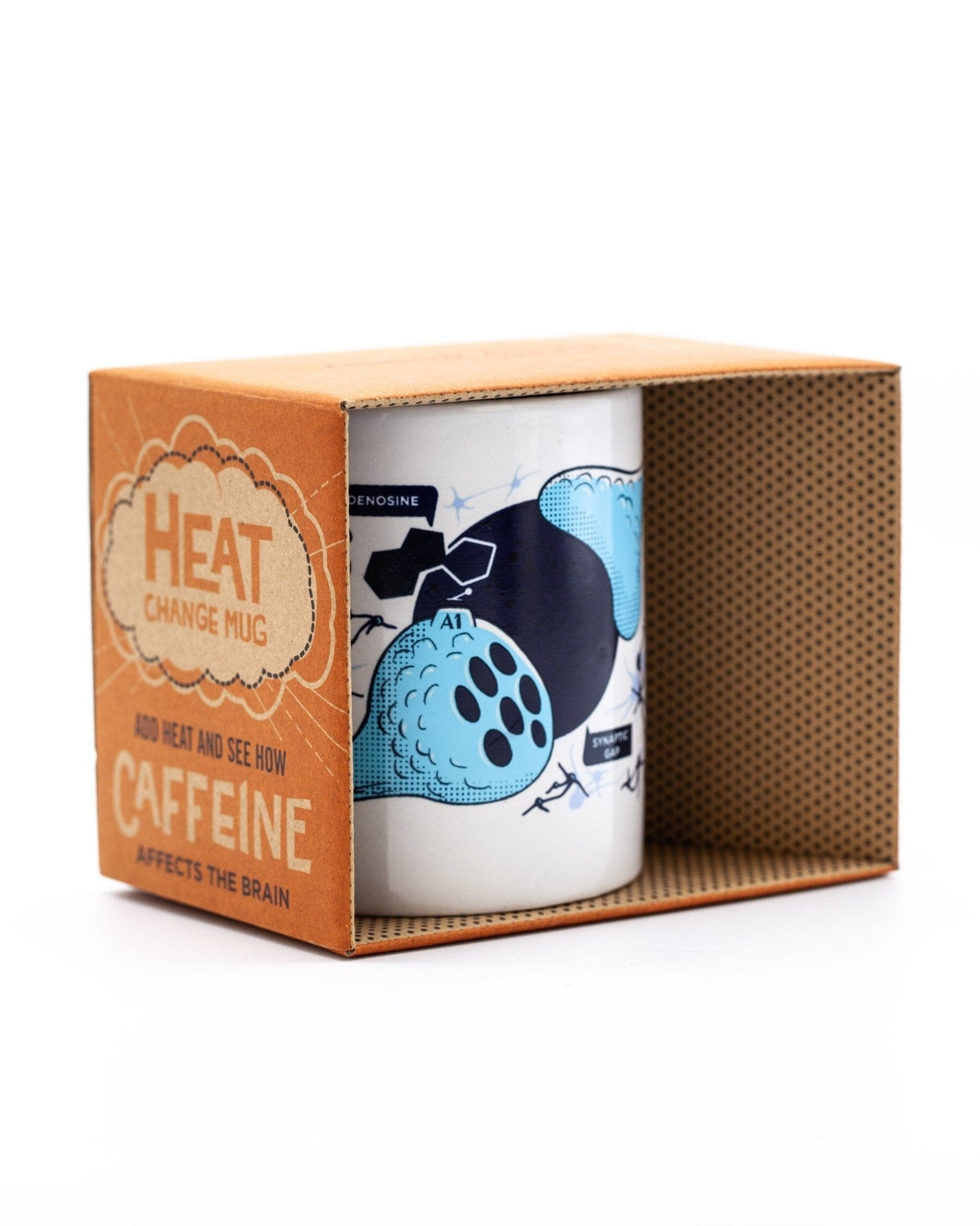 Caffeine Mug, Heat Change Mug 20 Oz Coffee Chemistry Mug 