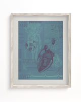 Cardiology Scientific Illustration Museum Print