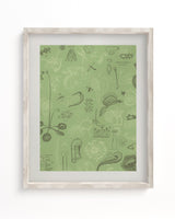 Carnivorous Plants Scientific Illustration Museum Print