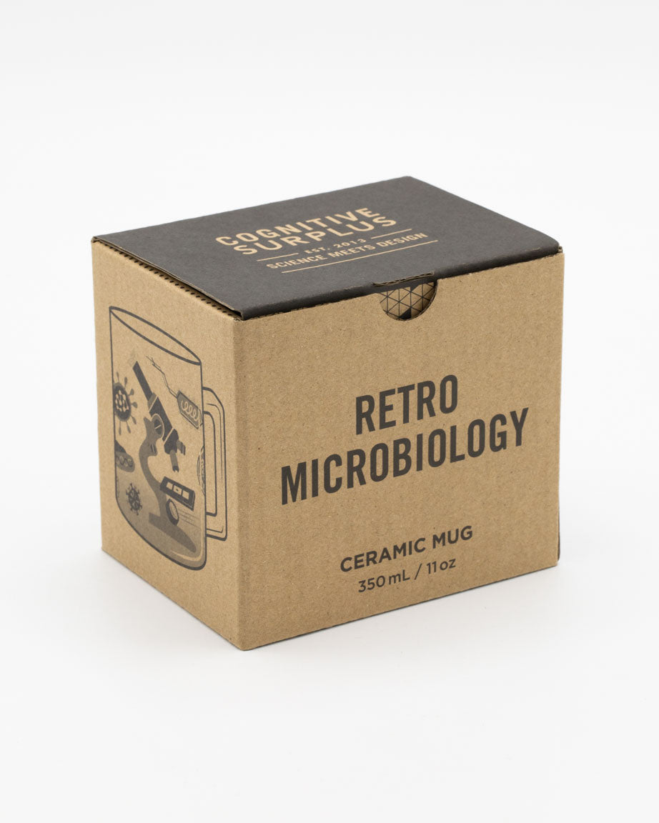 Retro Microbiology 11 oz Ceramic Mug
