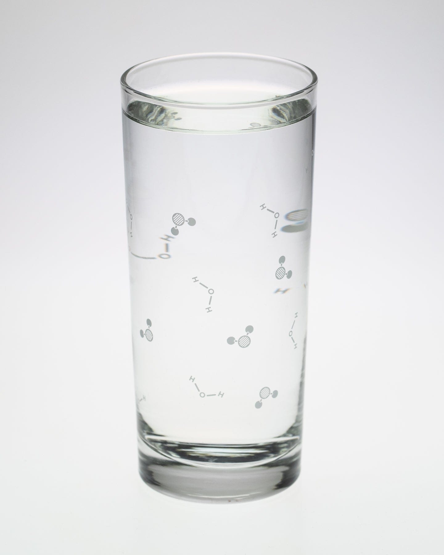 Chemistry of Water Drinking Glass