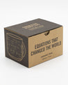 A box with a Cognitive Surplus Equations That Changed the World 15 oz Ceramic Mug.