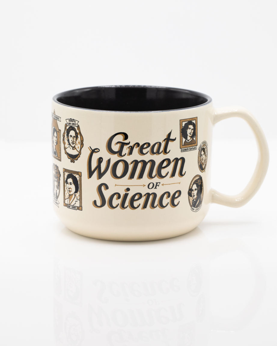 Great Women of Science 15 oz Ceramic Mug by Cognitive Surplus.