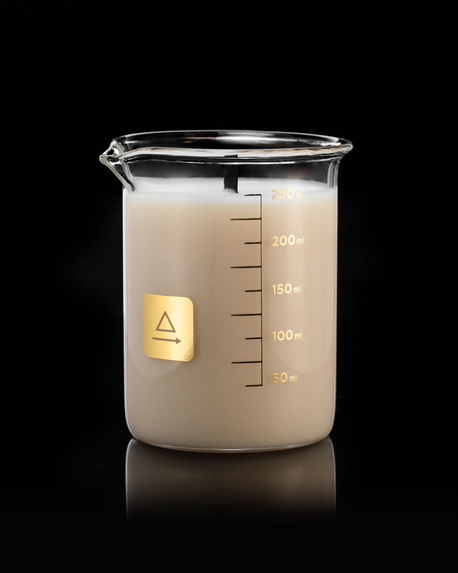 A The Beaker Candle by Cognitive Surplus on a black background.
