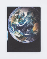Day and Night on Earth Softcover Notebook - Lined