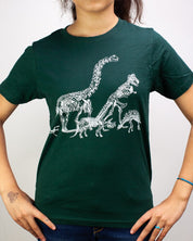 Dino Commute Youth Tee Shirt Cognitive Surplus