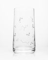 A Water Chemistry Drinking Glass with a design on it from Cognitive Surplus.