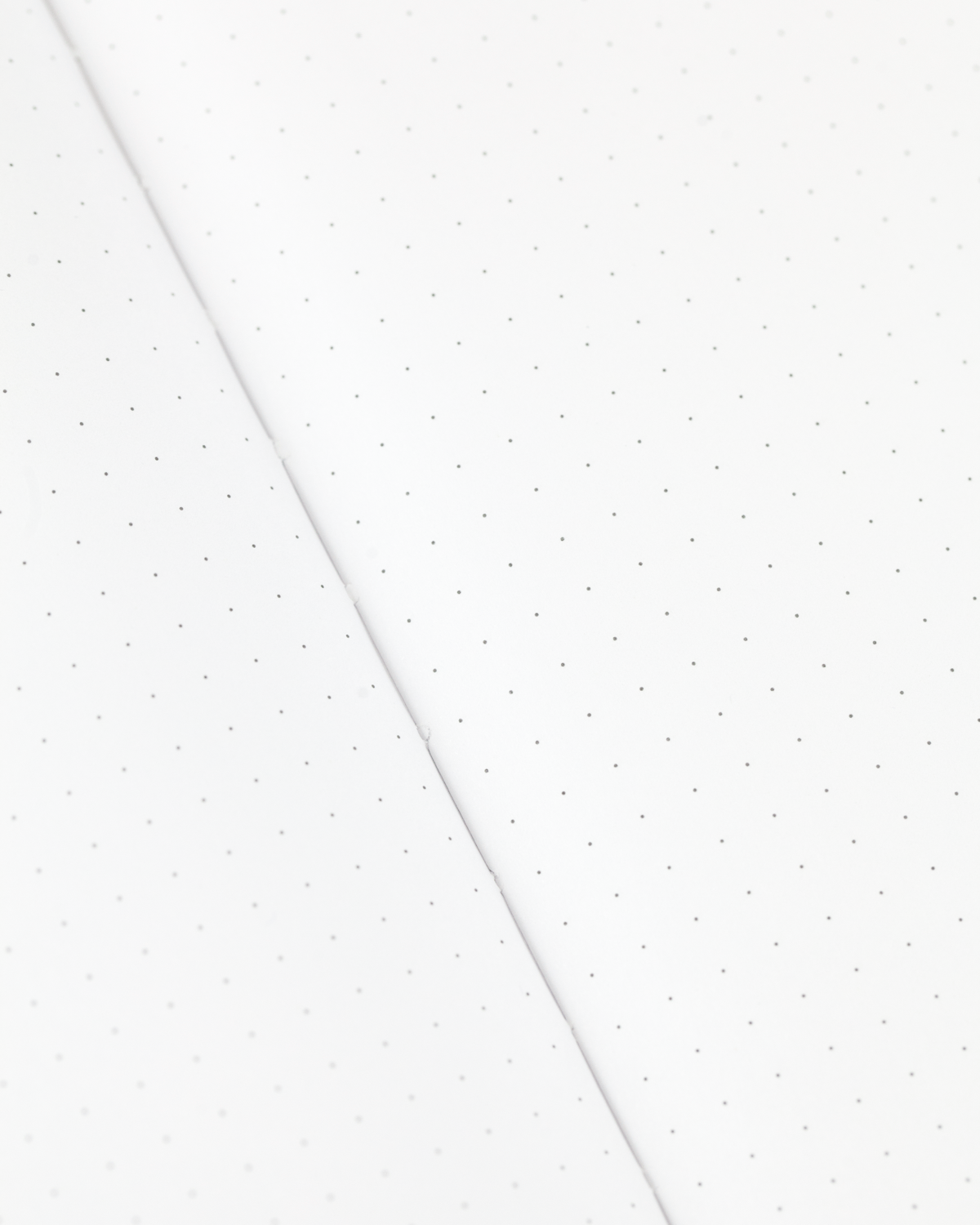 A white Cognitive Surplus Hypothesis Mystery Notebook 6-pack with dots on it.