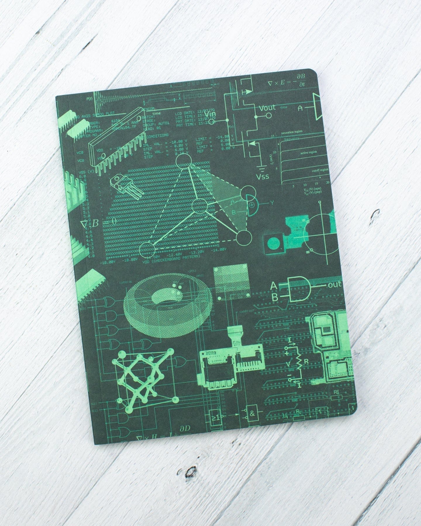 Electronic Engineering Softcover Notebook - Dot Grid – Cognitive Surplus