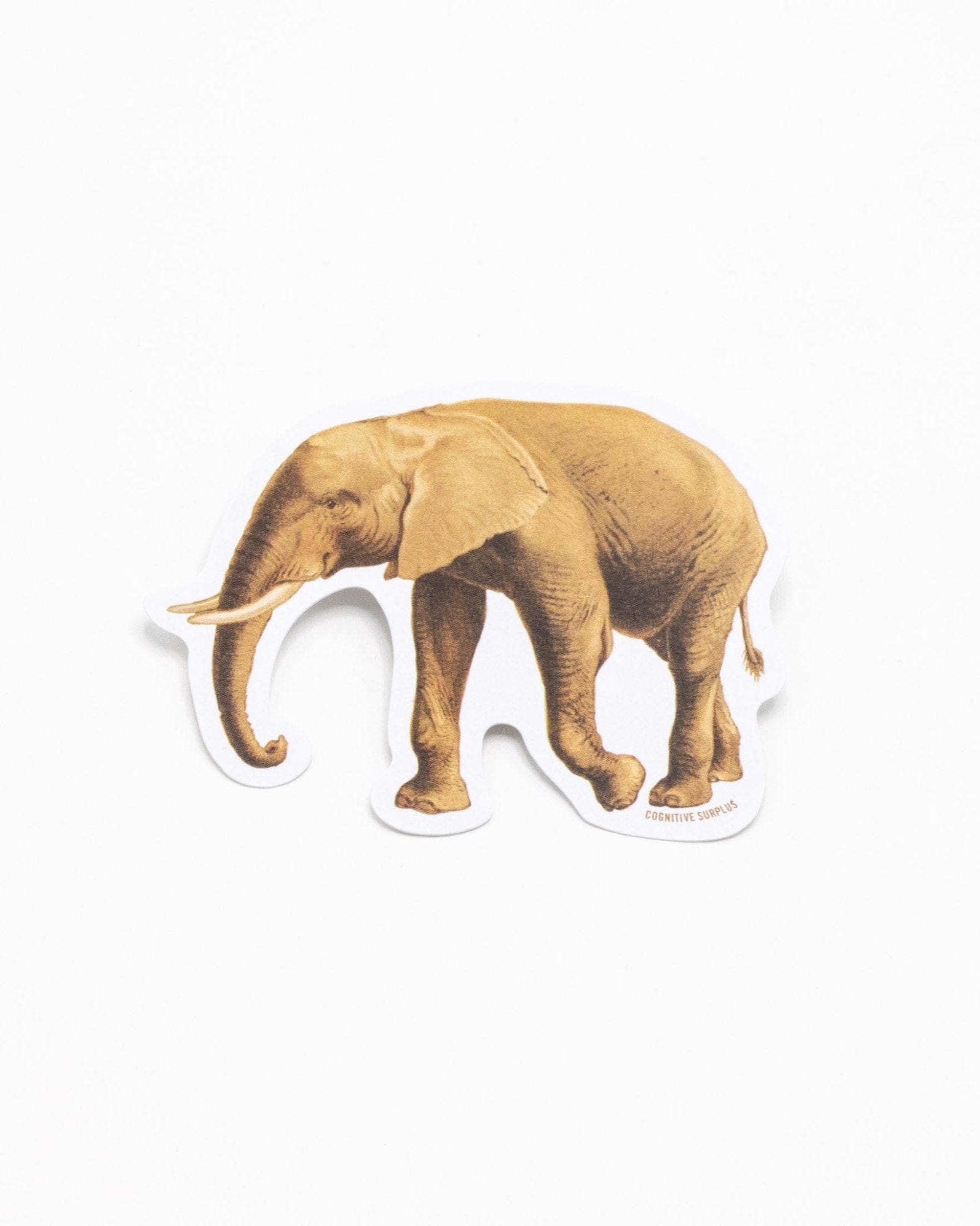 Elephant Sticker Cognitive Surplus